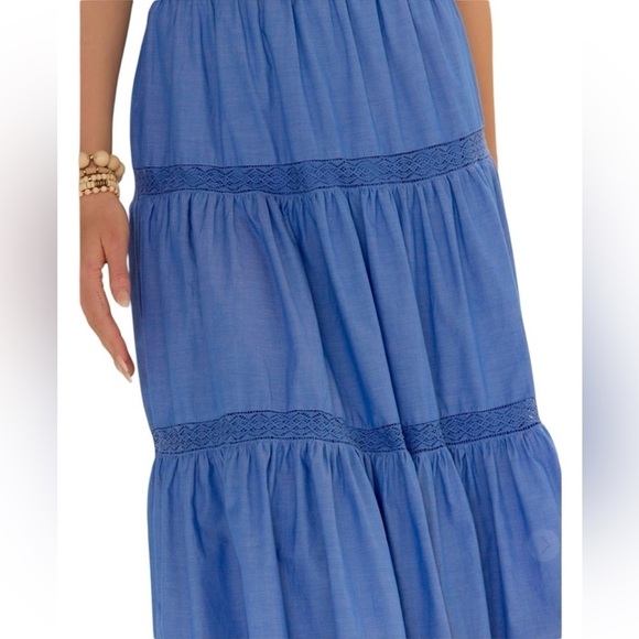 Francesca’s Dora Crochet Midi Skirt Size: M - Picture 7 of 8